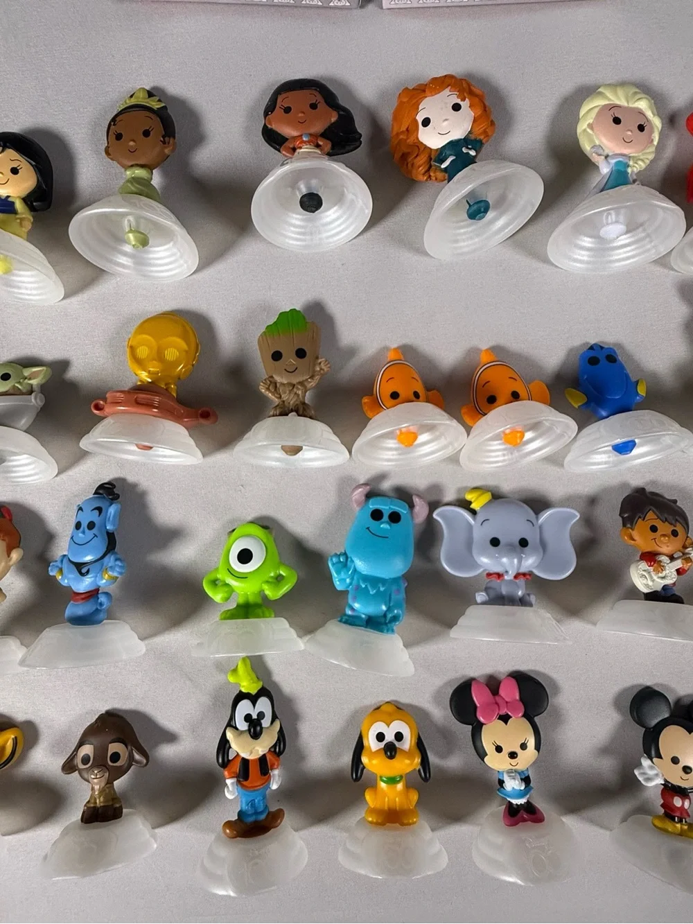 McDonald's Disney 100 Years of Wonder Mini Figure Lot of 34 +2dupes+2 Boxes 2023